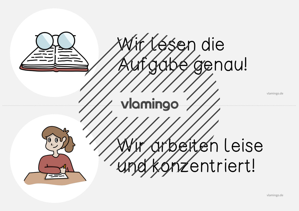 Klassenregeln: 25+ Bildkarten für den Unterricht