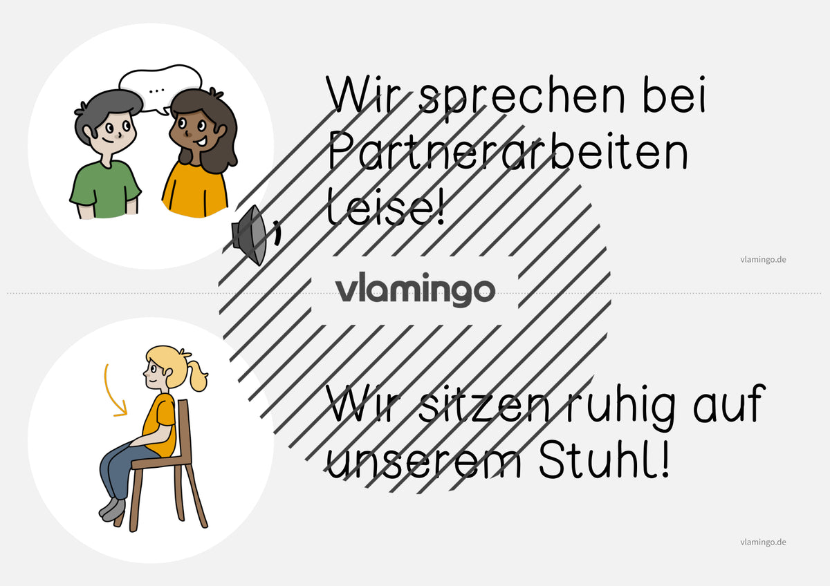 Klassenregeln: 25+ Bildkarten für den Unterricht