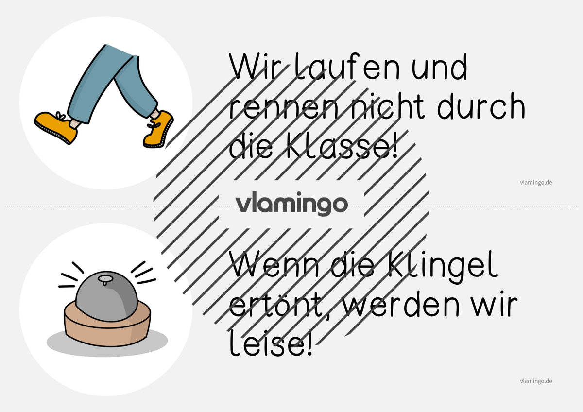 Klassenregeln: 25+ Bildkarten für den Unterricht