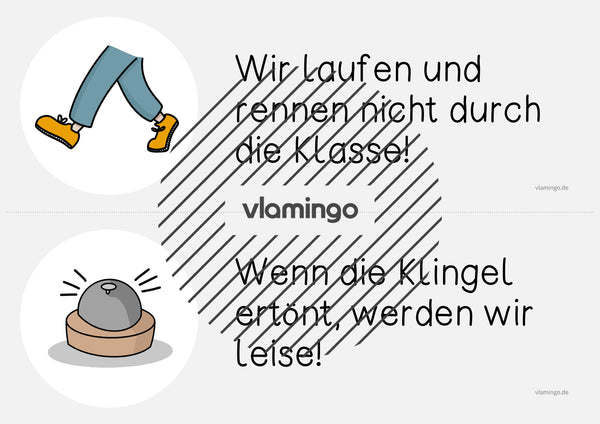Klassenregeln: 25+ Bildkarten für den Unterricht