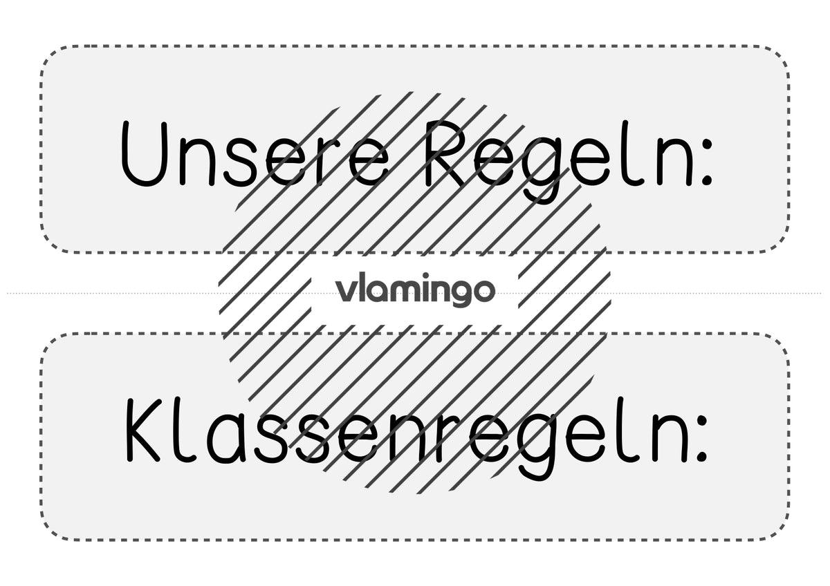 Klassenregeln: 25+ Bildkarten für den Unterricht
