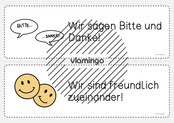 Klassenregeln: 25+ Bildkarten für den Unterricht