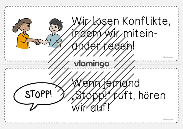 Klassenregeln: 25+ Bildkarten für den Unterricht