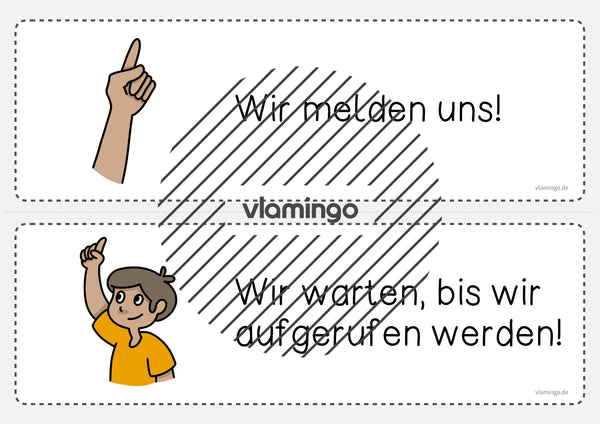 Klassenregeln: 25+ Bildkarten für den Unterricht