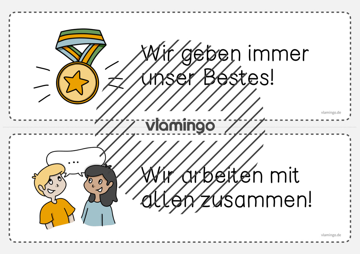 Klassenregeln: 25+ Bildkarten für den Unterricht