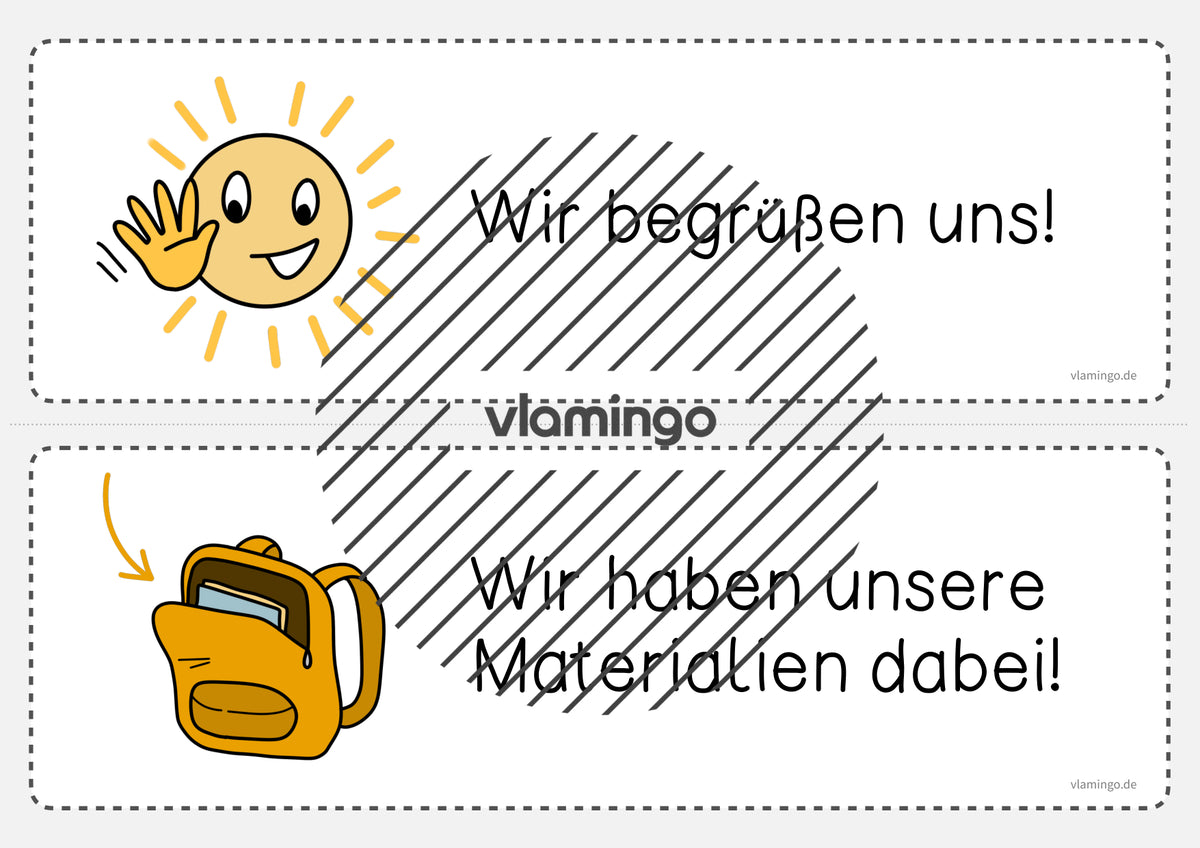 Klassenregeln: 25+ Bildkarten für den Unterricht