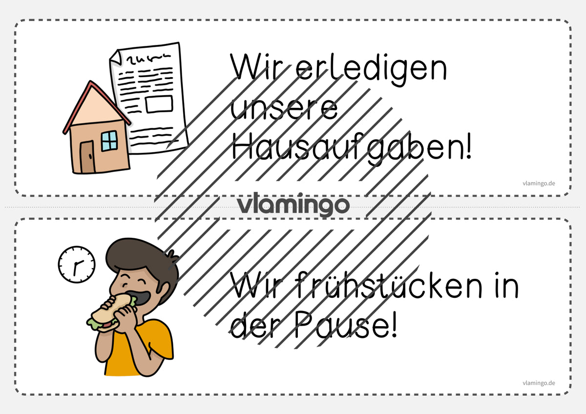 Klassenregeln: 25+ Bildkarten für den Unterricht