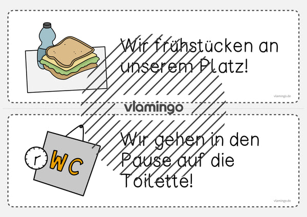 Klassenregeln: 25+ Bildkarten für den Unterricht