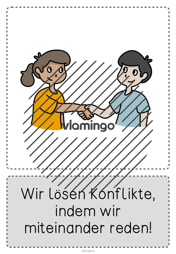 Klassenregeln: 25+ Bildkarten für den Unterricht