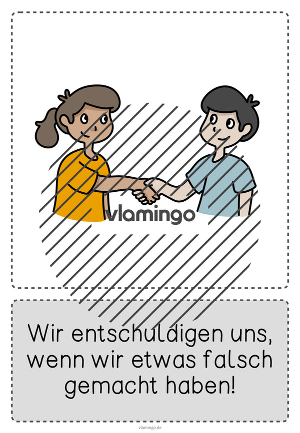 Klassenregeln: 25+ Bildkarten für den Unterricht