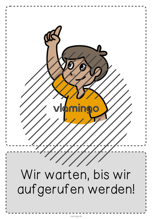 Klassenregeln: 25+ Bildkarten für den Unterricht