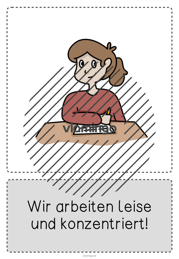 Klassenregeln: 25+ Bildkarten für den Unterricht