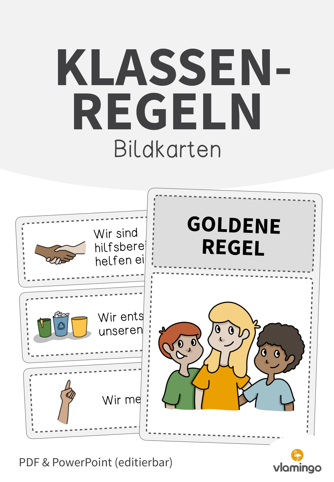 Klassenregeln: 25+ Bildkarten für den Unterricht