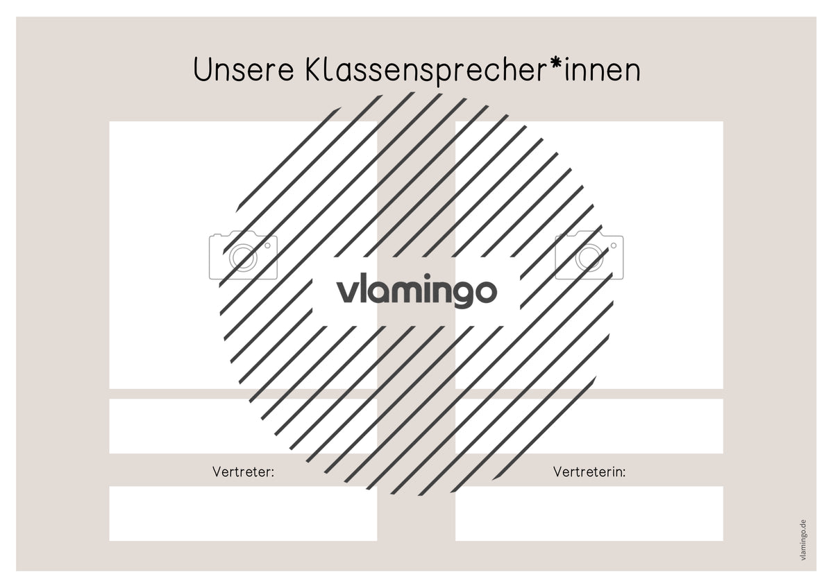 Klassensprecher*in: Urkunden & Visualisierung (Klassenraum)