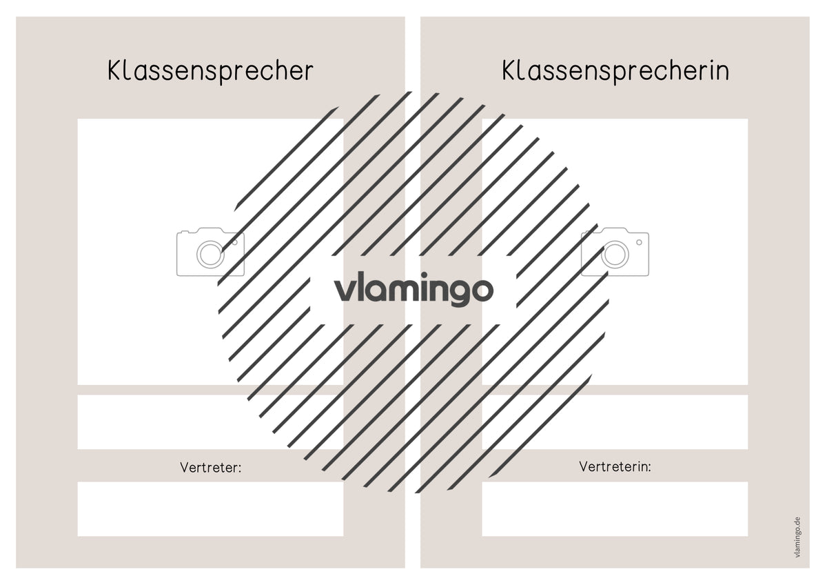 Klassensprecher*in: Urkunden & Visualisierung (Klassenraum)