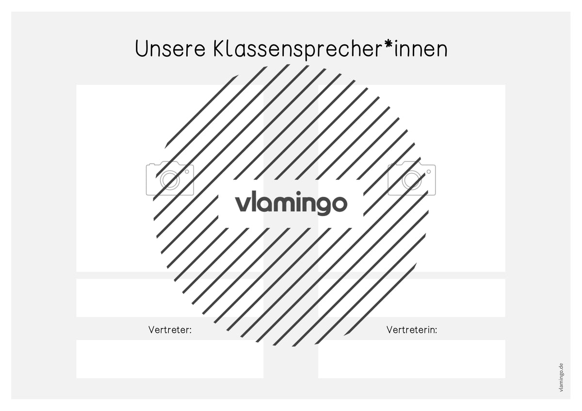 Klassensprecher*in: Urkunden & Visualisierung (Klassenraum)
