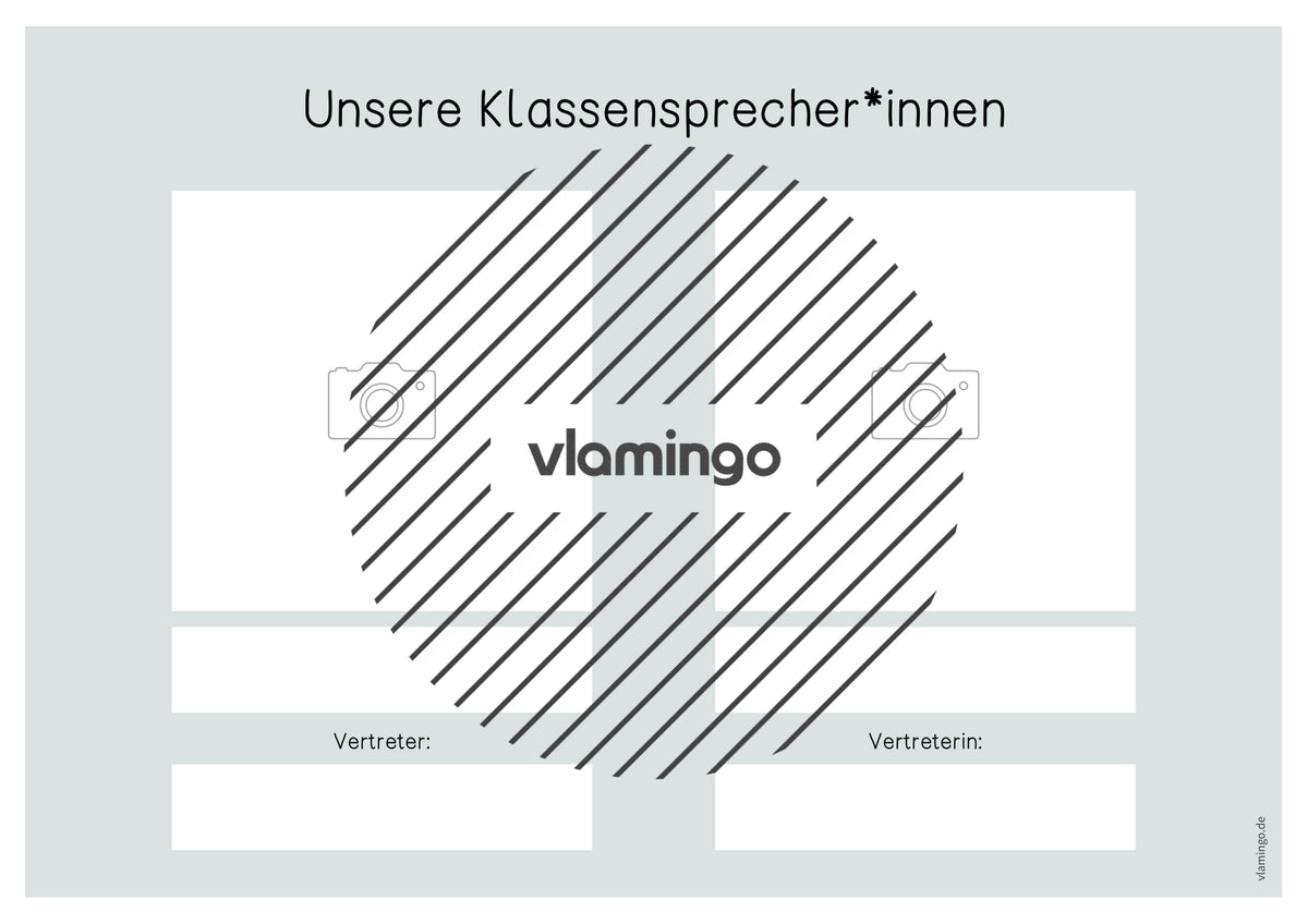 Klassensprecher*in: Urkunden & Visualisierung (Klassenraum)