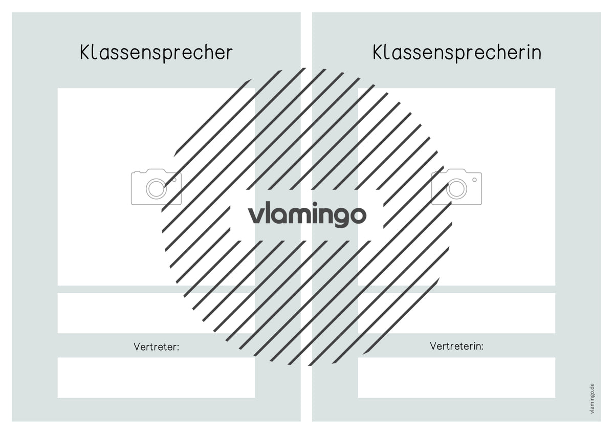 Klassensprecher*in: Urkunden & Visualisierung (Klassenraum)