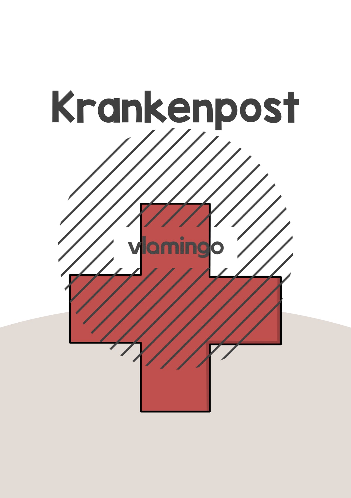 Krankenmappe: Deckblätter & Vorlage für die Krankenpost