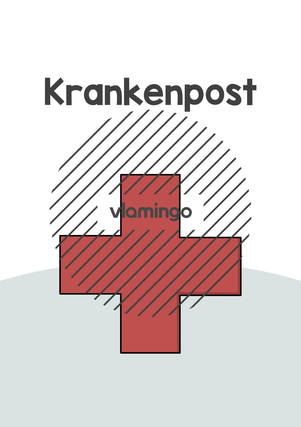 Krankenmappe: Deckblätter & Vorlage für die Krankenpost