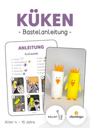 Küken: Bastelidee für die Osterzeit