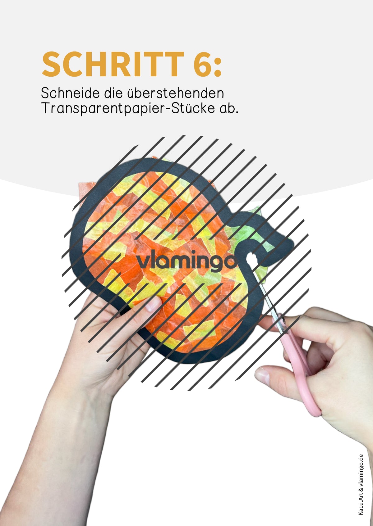 Halloween-Fensterbilder: Bastelanleitung für den Kunstunterricht (Grundschule)