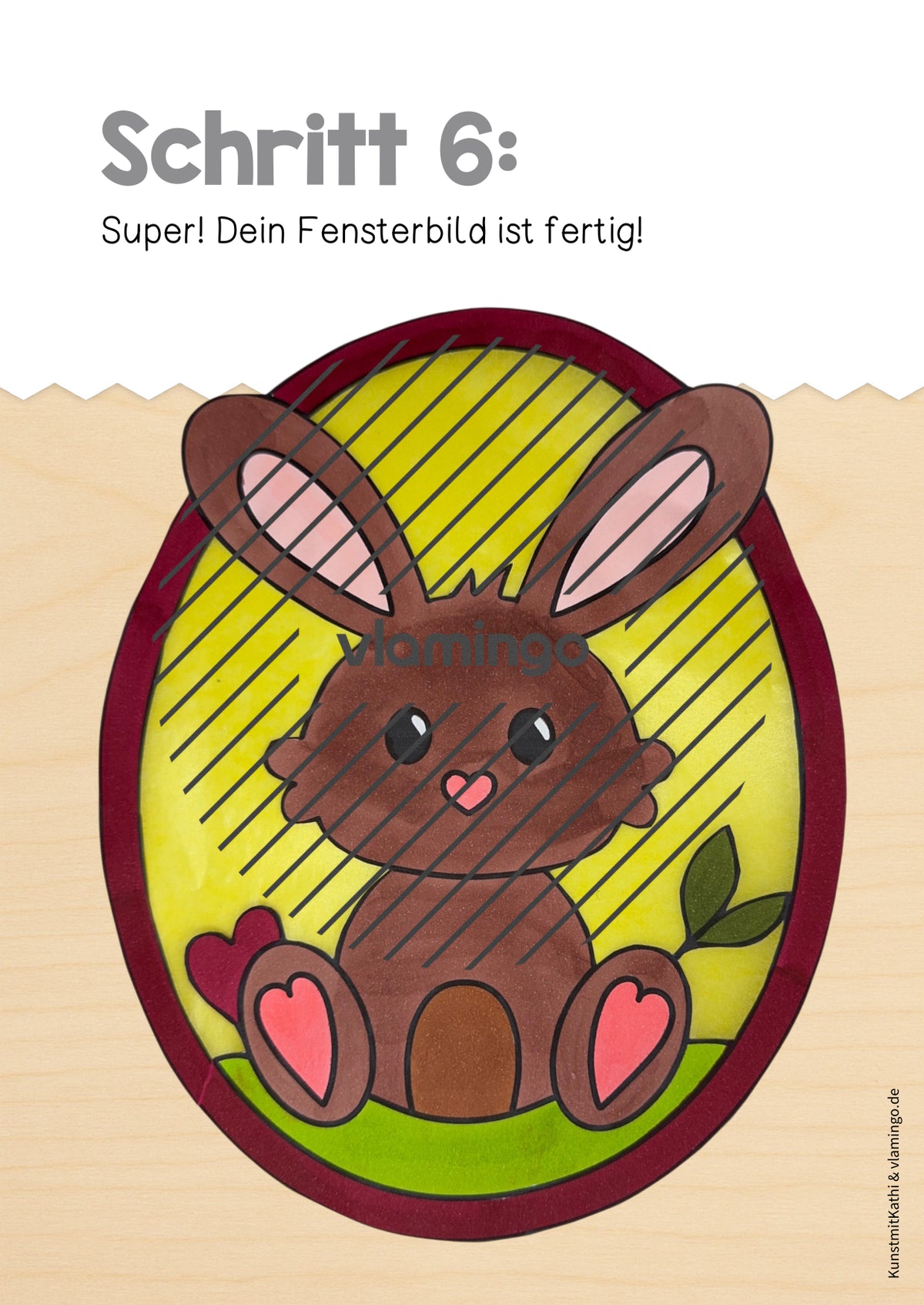 Osterei-Fensterbilder für den Kunstunterricht und den Klassenraum