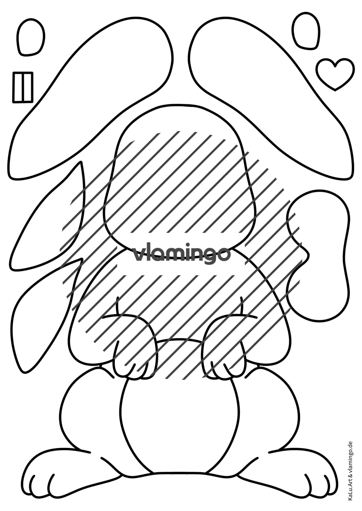 Osterhase mit Wackelohren: Bastelanleitung (Kunstprojekt)