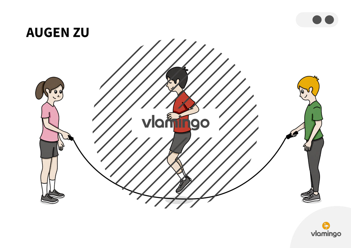 Langseil: 25 Sprungkarten für den Sportunterricht (Seilspringen)