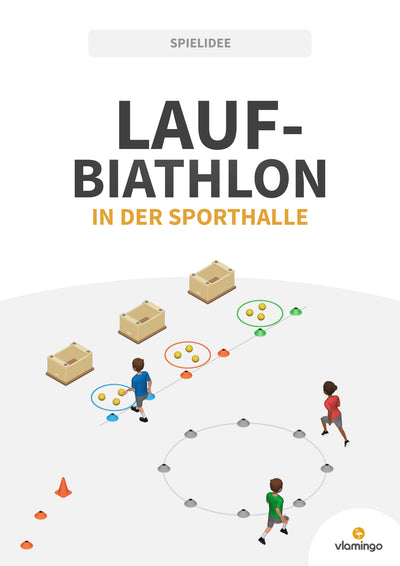 Laufbiathlon: Regeln & Varianten für den Sportunterricht
