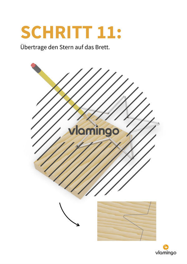 Leuchtstern: Bauanleitung für den Werk- und Technikunterricht