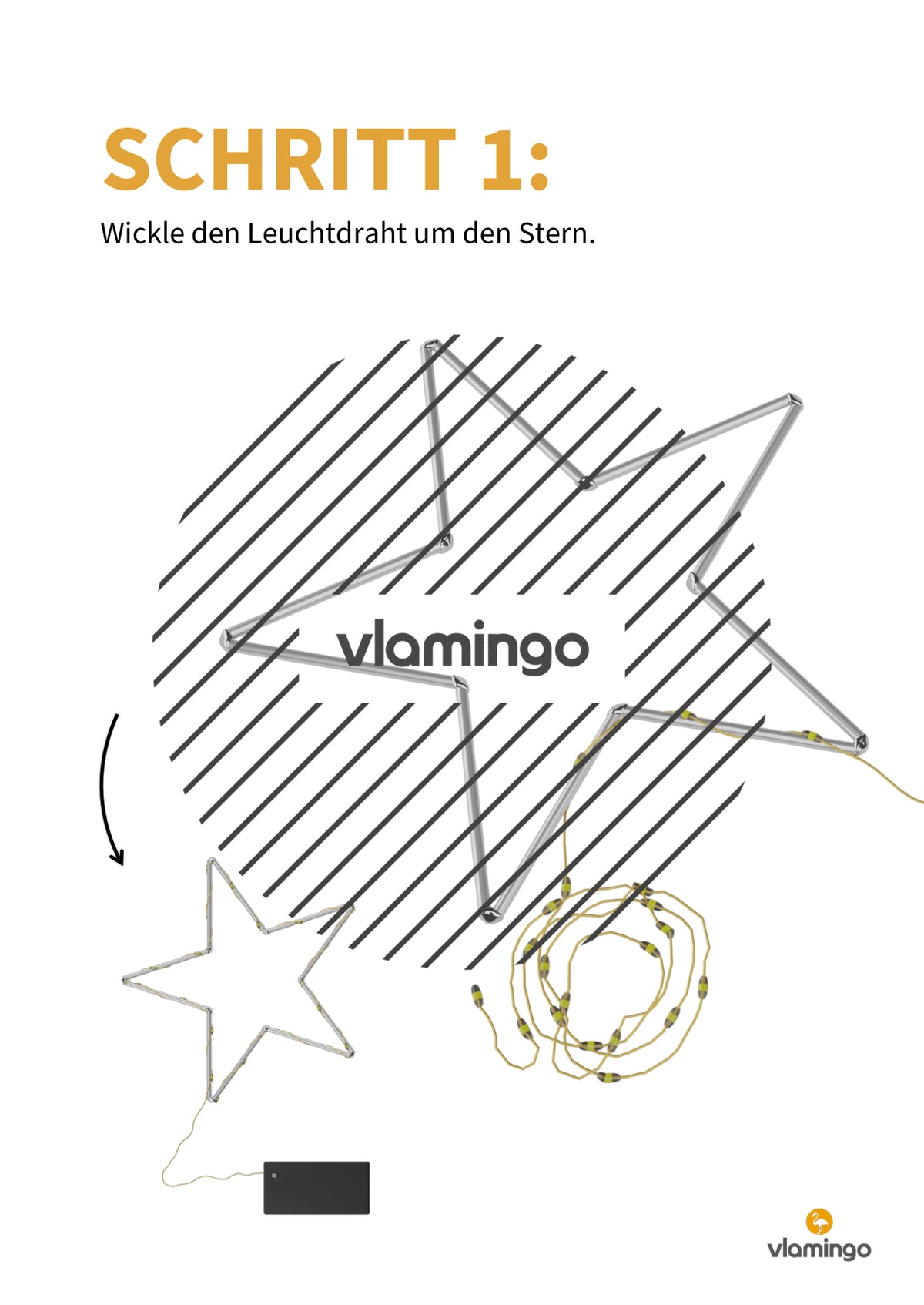 Leuchtstern: Bauanleitung für den Werk- und Technikunterricht