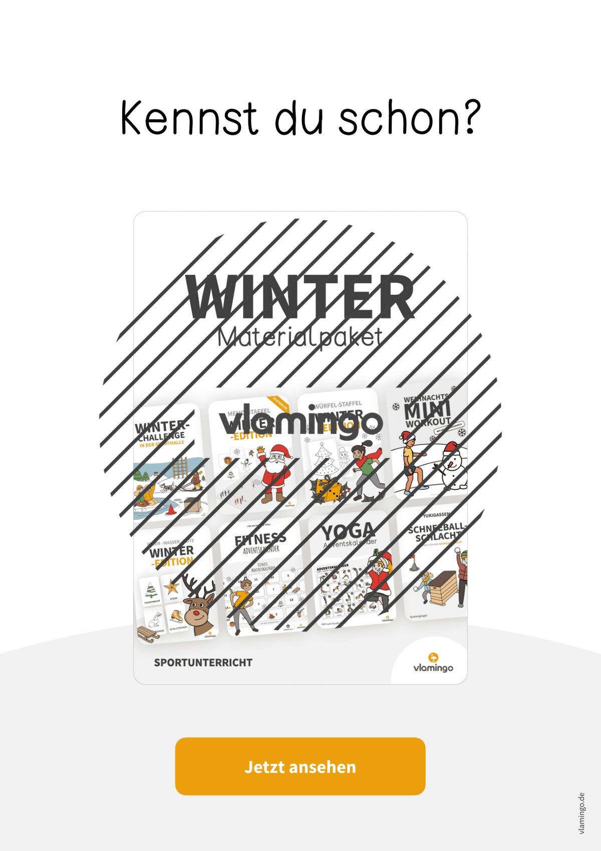 Match: Winter-Edition für den Sportunterricht