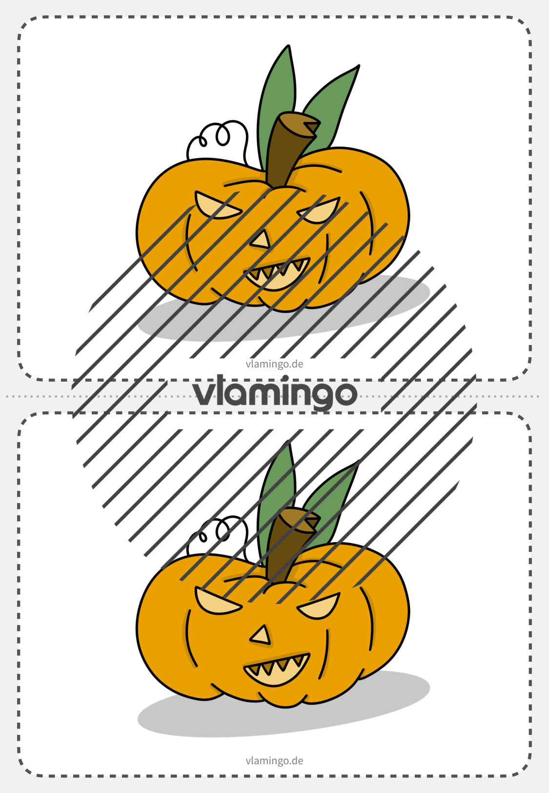 Memo-Staffel: Halloween-Edition für den Sportunterricht