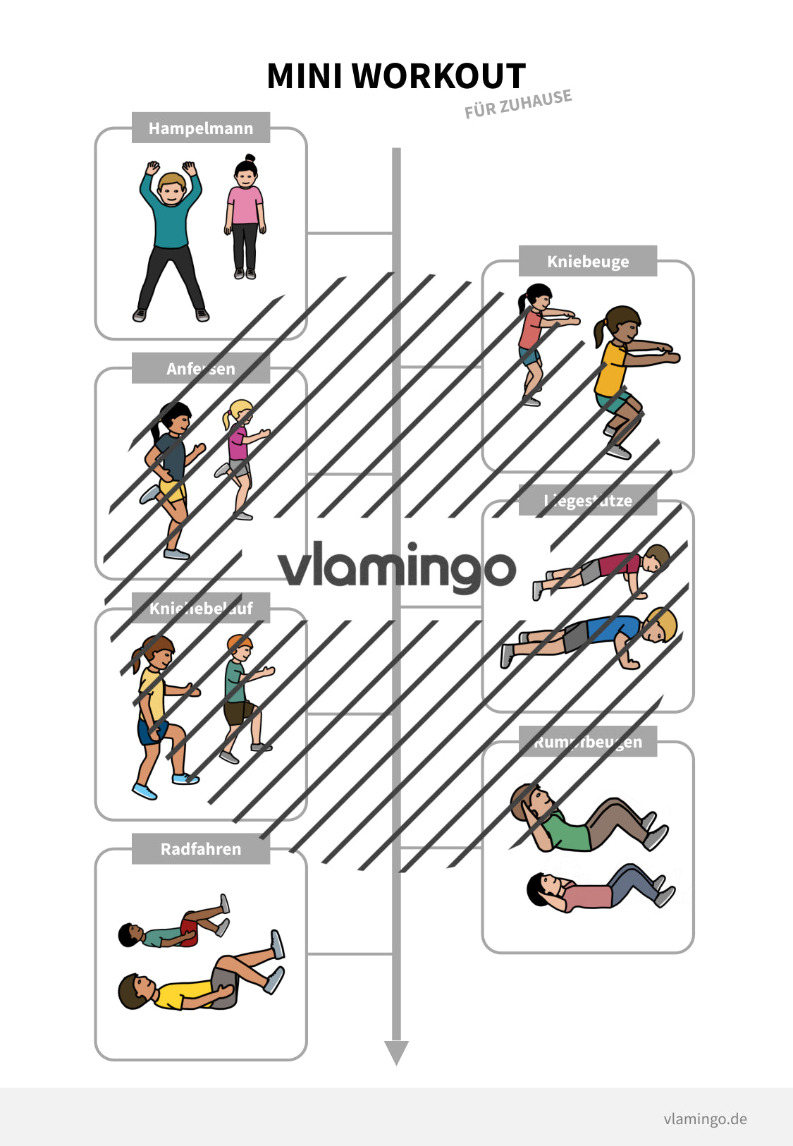 Mini-Workout für zuhause - vlamingo