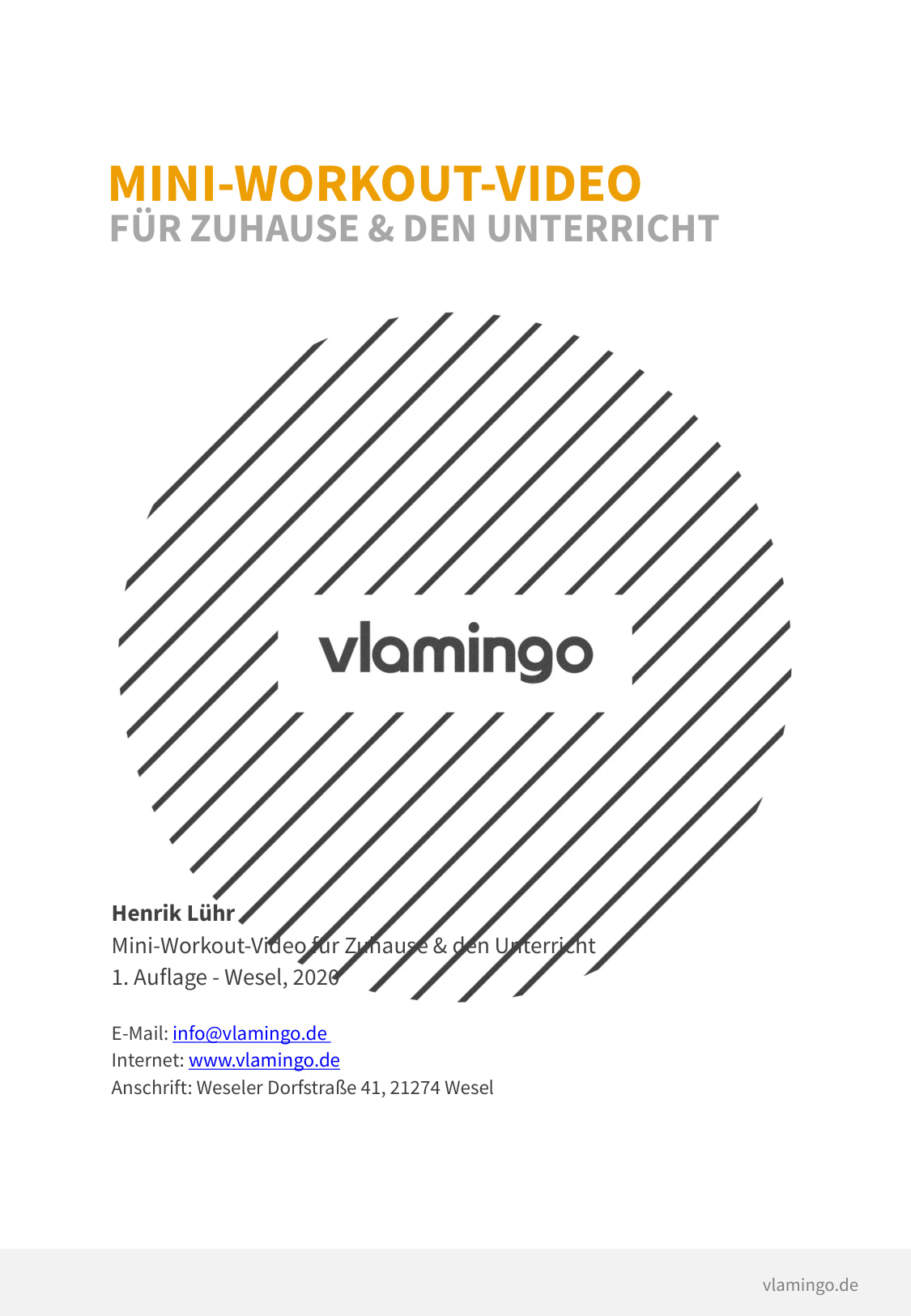 Mini-Workout-Video für Kids - vlamingo
