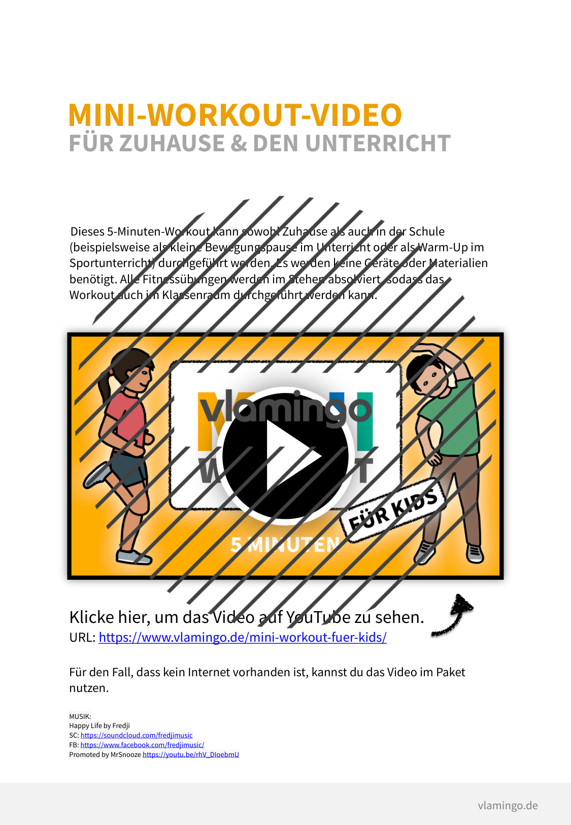 Mini-Workout-Video für Kids - vlamingo