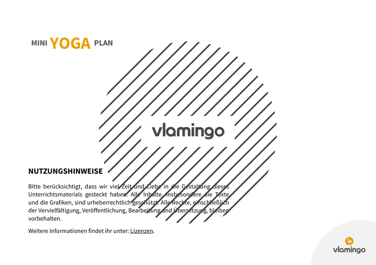 Mini-Yoga-Plan für Schule, Kindergarten & zuhause