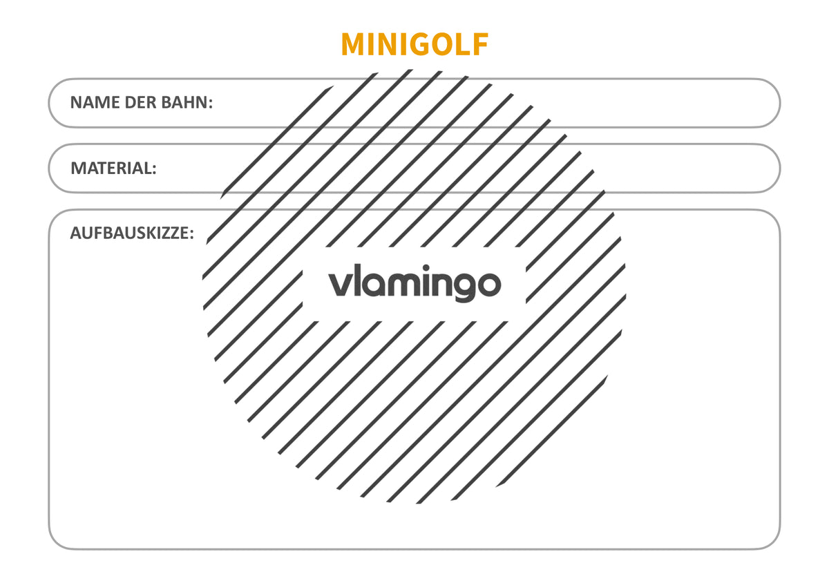 Minigolf: 25 Stationskarten für den Sportunterricht (inkl. Bahneditor)