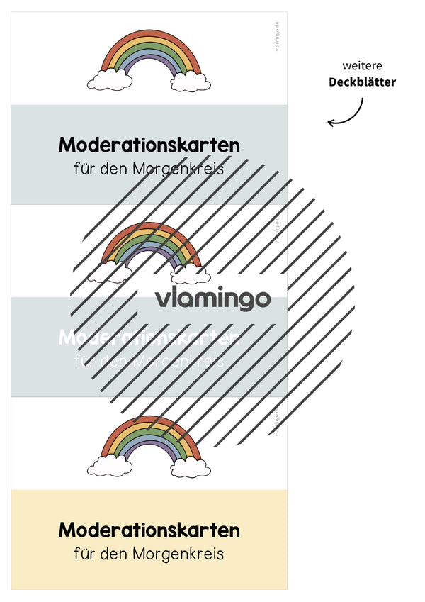 Moderationskarten für den Morgenkreis (Grundschule)