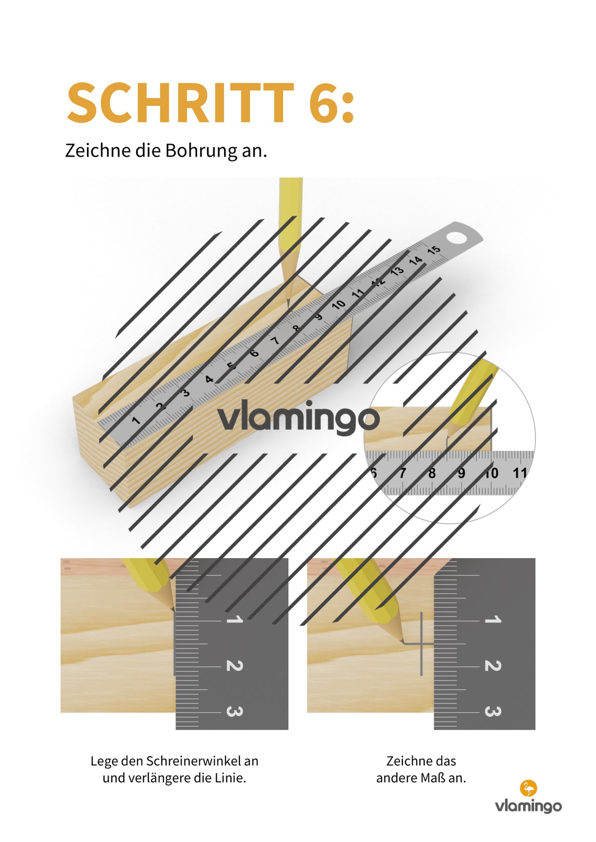 Namensschild aus Holz: Bauanleitung für den Werk- und Technikunterricht