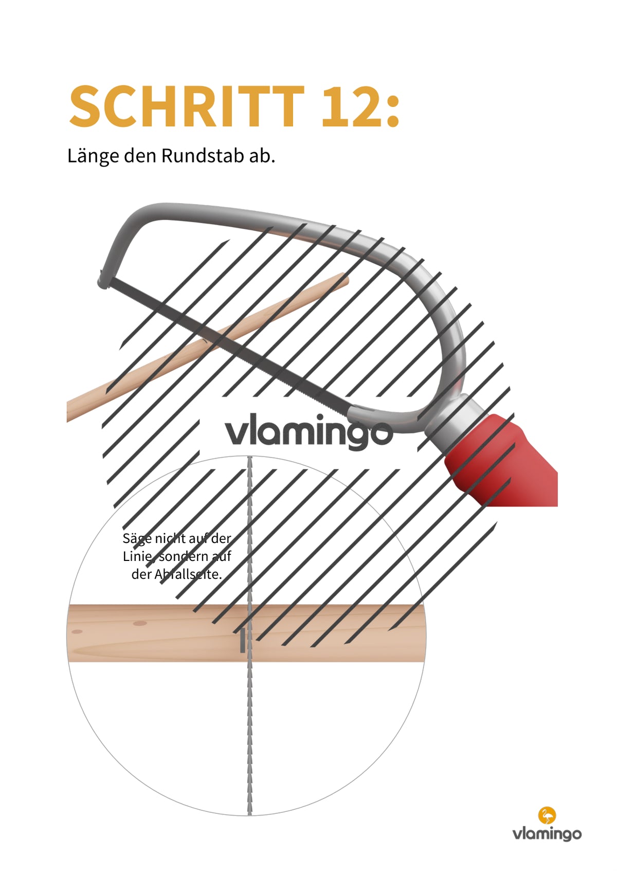 Namensschild aus Holz: Bauanleitung für den Werk- und Technikunterricht