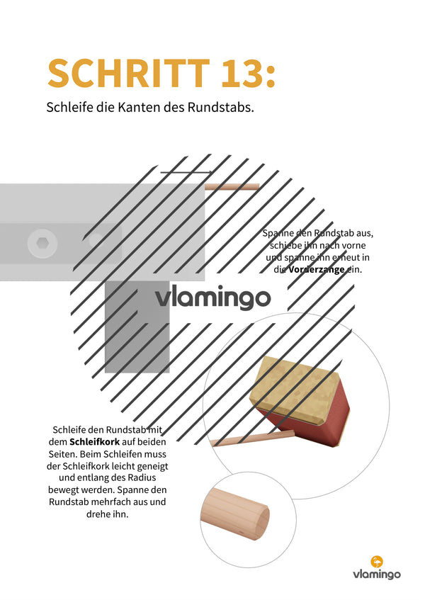 Namensschild aus Holz: Bauanleitung für den Werk- und Technikunterricht