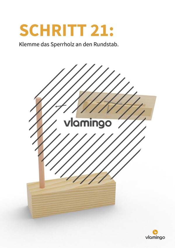 Namensschild aus Holz: Bauanleitung für den Werk- und Technikunterricht