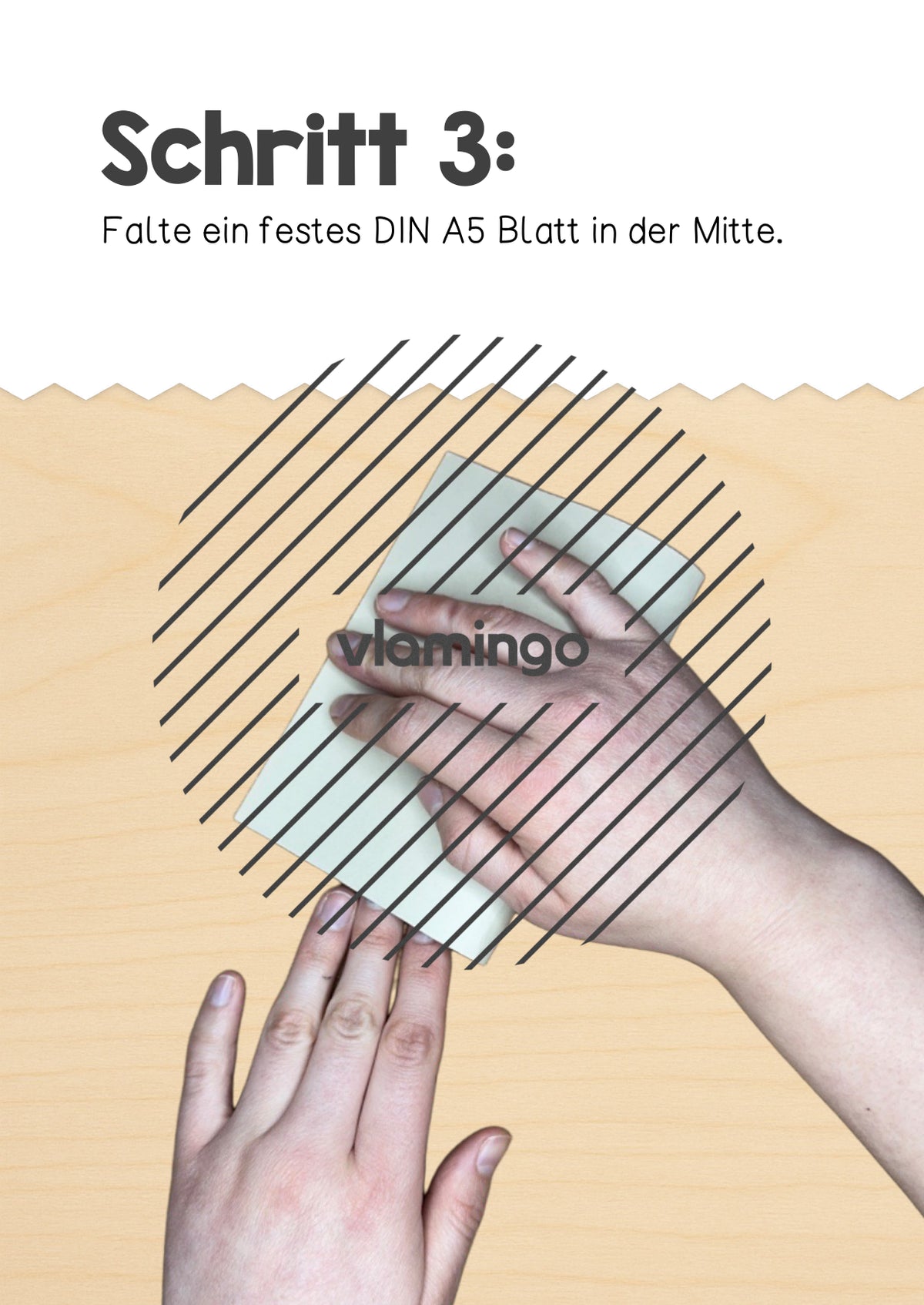 Ostern: Klappkarte zum Aufstellen und Verschenken (Kunst & Vertretung)