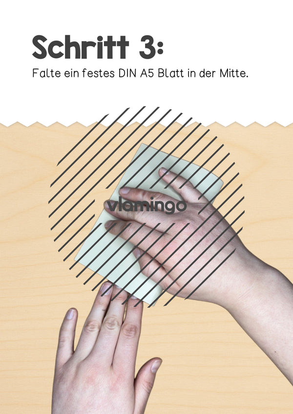 Ostern: Klappkarte zum Aufstellen und Verschenken (Kunst & Vertretung)