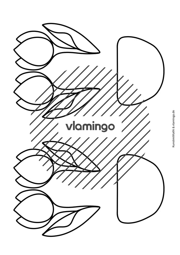 Ostern: Klappkarte zum Aufstellen und Verschenken (Kunst & Vertretung)