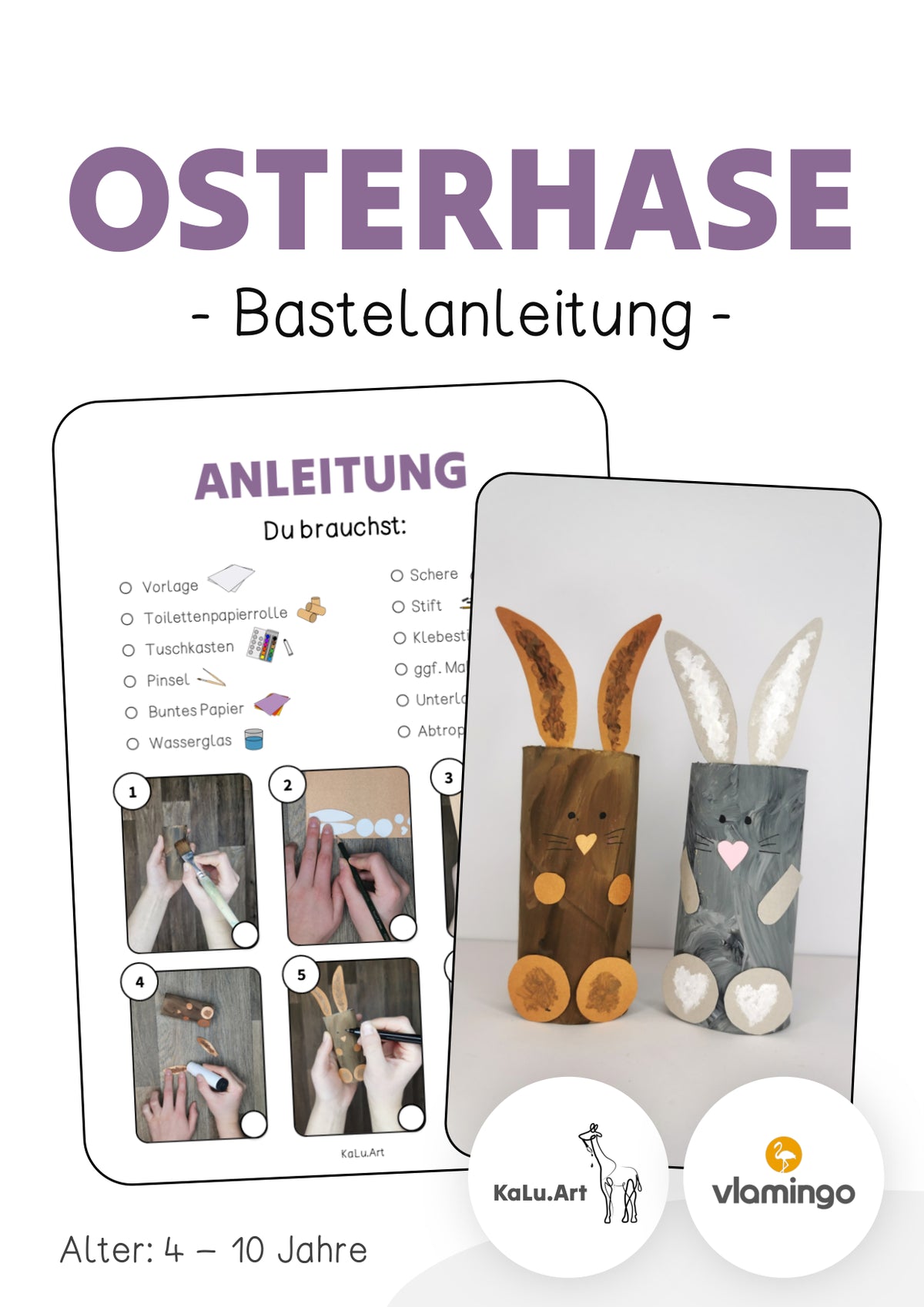 Osterhase: Bastelidee für die Osterzeit