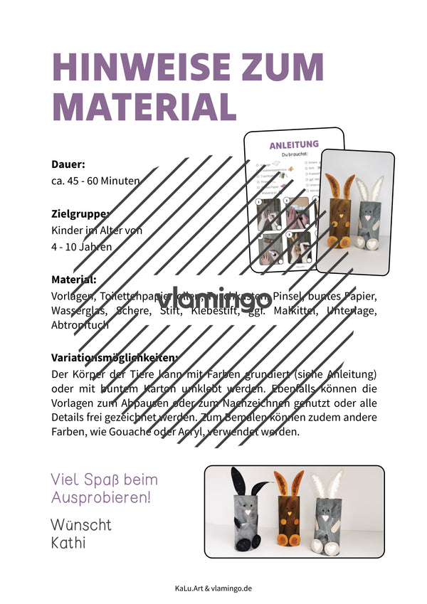 Conejito de Pascua: idea de manualidad para la época de Pascua