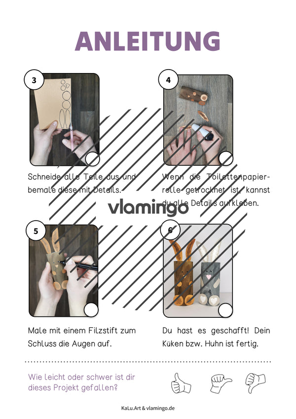 Conejito de Pascua: idea de manualidad para la época de Pascua